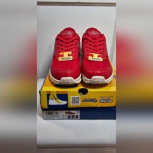 Skechers Kids Red Slip-Ins Shoes